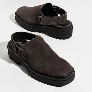 Free People Milo Slingback suede mules